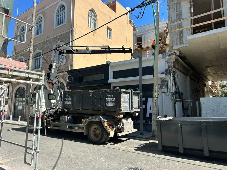 גישה למקומות צרים בלב העיר